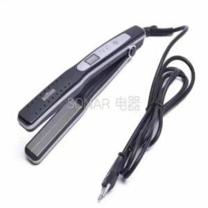 Brown wet and dry hair straightener for women Model BR-3546 Unlike other iron hair, it can be used for wet hair. Wet and dry Function The excess water Evaporates From The Top