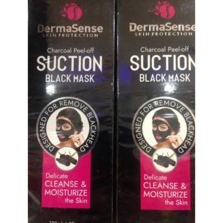 Dermasense Charcoal Peel-off Sucktion Black Mask
