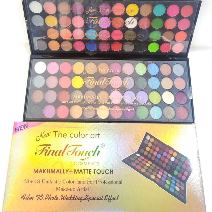 Final Touch Eyeshadow Palette 96 Color Matte & Shimmer