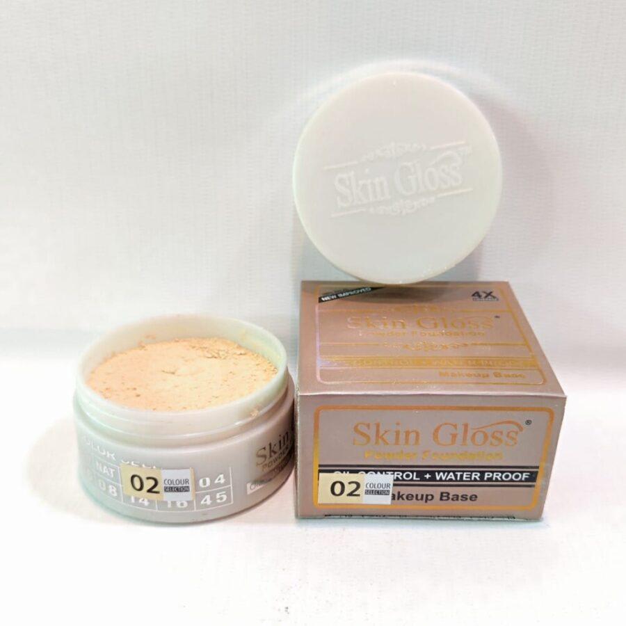 Skin Gloss 4X Powder Foundation (02)