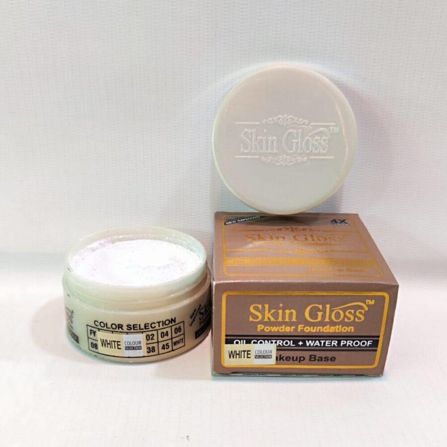 Skin Gloss 4X Powder Foundation (White)