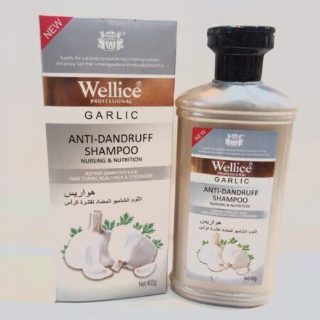 Wellice Garlic Anti-Dandruff Shampoo 400g